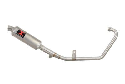 YS125 2017-2020 Exhaust System 300mm Hexagonal Stainless Silencer