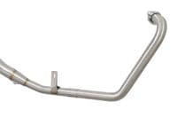 YS125 2017-2020 Exhaust System 400mm Round Stainless Silencer