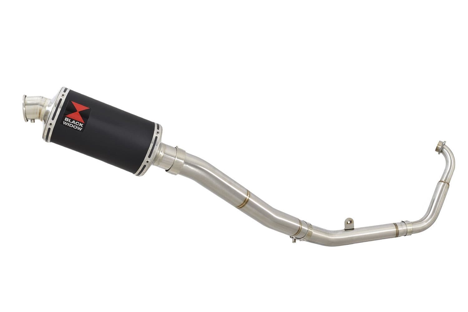 YZF-R 125 14-18 High Level Big Bore Exhaust System 230mm Oval