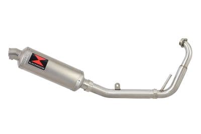 YZF-R 125 2008 - 2013 Big Bore exhaust System 300mm Hexagonal Stainless Silencer