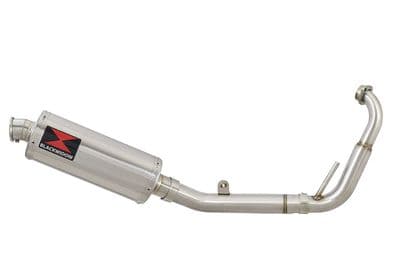 YZF-R 125 2008 - 2013 Big Bore Exhaust System 300mm Oval Stainless Silencer