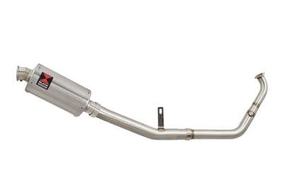 YZF - R 125 2021 - 2024 De - Cat Exhaust System 230mm Oval Stainless Silencer