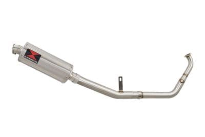 YZF - R 125 2021 - 2024 De - Cat Exhaust System 300mm Oval Stainless Silencer