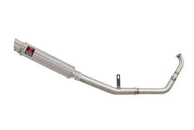 YZF - R 125 2021 - 2024 De - Cat Exhaust System 350mm GP Round Stainless Silencer