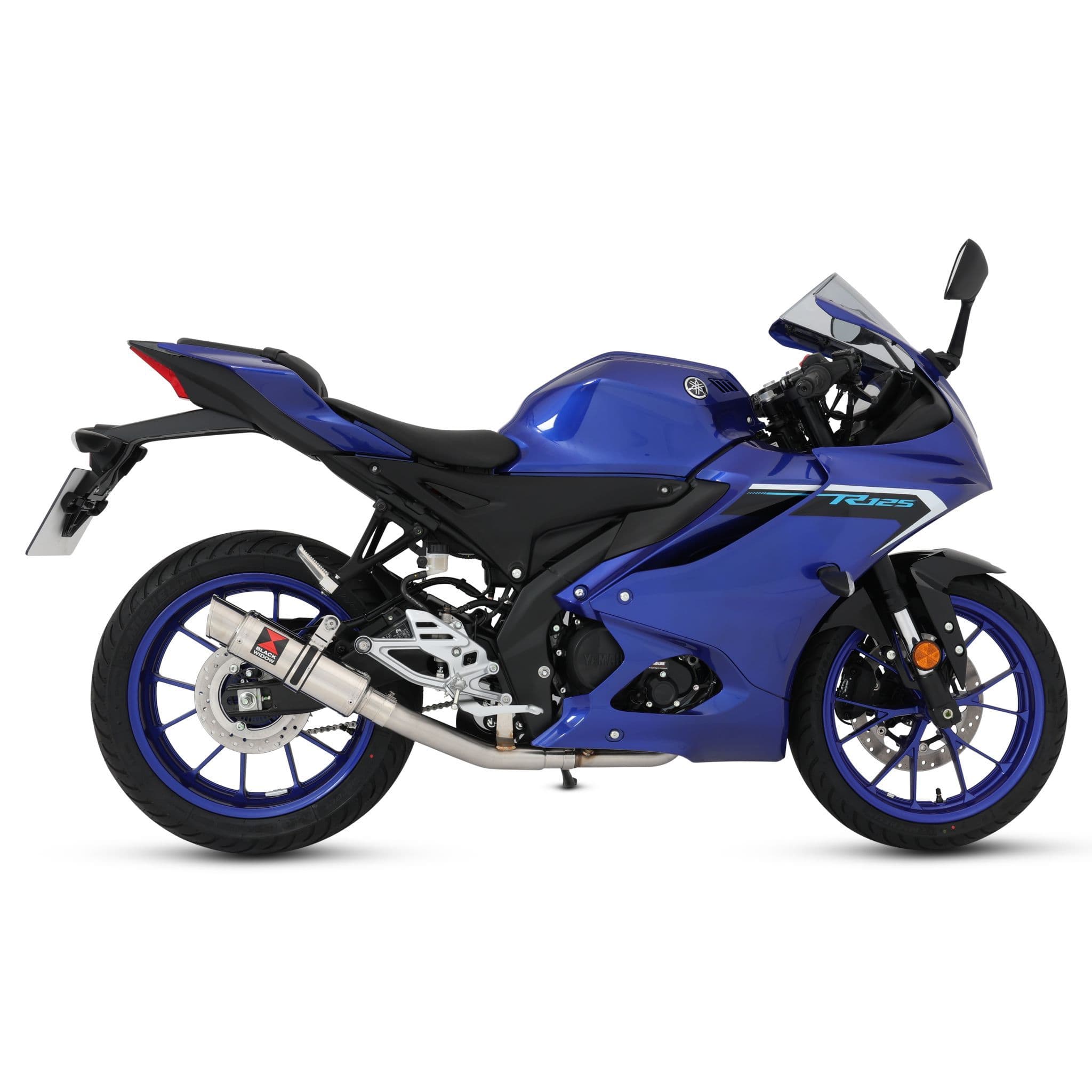 Ｍ YZF - R 125 2025 - 2026 Exhaust System 230 mm Round GP Stainless