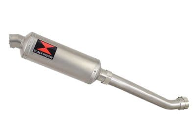YZF R1 5PW 02-03 Exhaust Link Pipe + 300mm Hexagonal Stainless Silencer