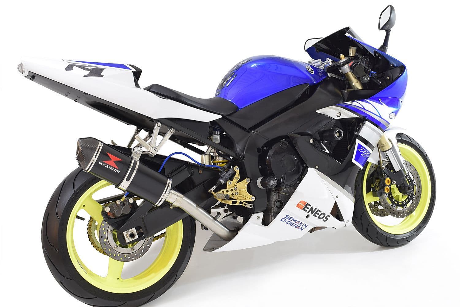 サイレンサー YZF R1 5PW 02-03エキゾーストリンクパイプ＆サイレンサーキット：ラウンドステンレス鋼200SS YZF R1 5PW 02-03 Exhaust Link Pipe & Si サイレンサー YZF R1 5PW 02-03リンスライブラシダイト＆デイビング