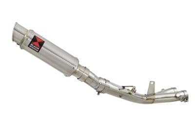 YZF - R1 R1M 2015 - 2025 Stainless De - Cat Collector + 230mm GP Round Stainless Silencer