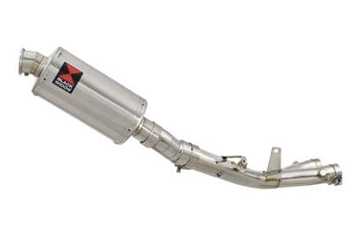 YZF - R1 R1M 2015 - 2025 Stainless De - Cat Collector + 230mm Oval Stainless Silencer