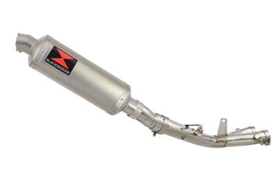 YZF - R1 R1M 2015 - 2025 Stainless De - Cat Collector + 300mm Hexagonal Stainless Silencer