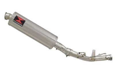 YZF - R1 R1M 2015 - 2025 Stainless De - Cat Collector + 400mm Oval Stainless Silencer