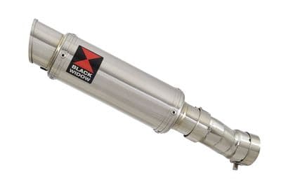 YZF - R1 R1M 2015 - 2025 Stainless Link Pipe + 230mm GP Round Stainless Silencer