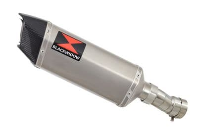YZF - R1 R1M 2015 - 2025 Stainless Link Pipe + 300mm Hexagonal Stainless Carbon Tip Silencer