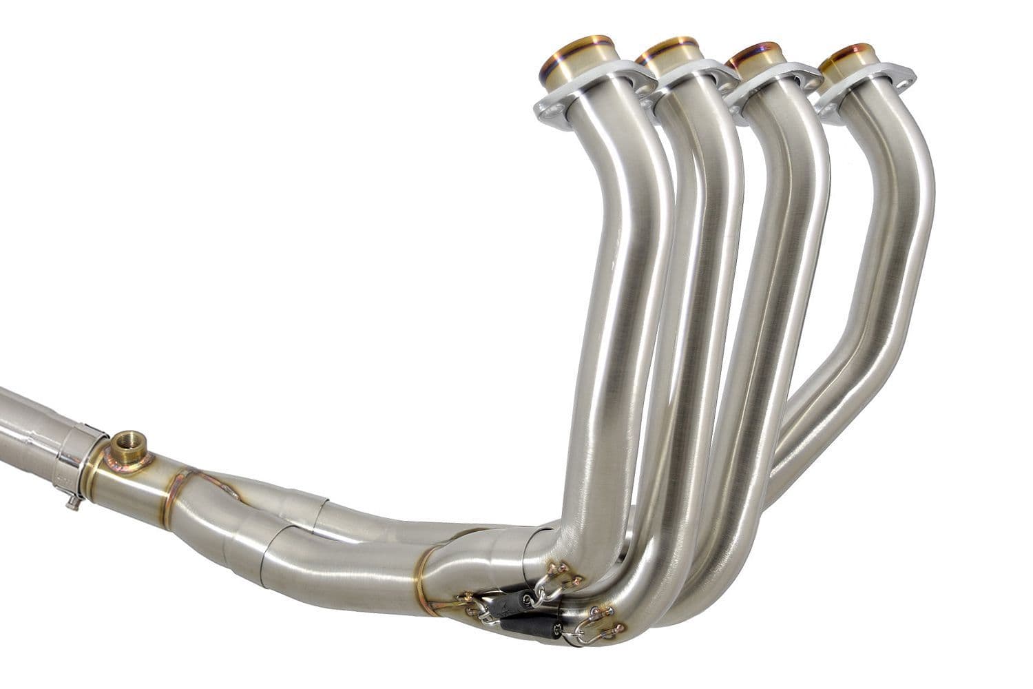 YZF-R6 2003-2005 De-Cat Exhaust System 200mm Round Carbon Silencer