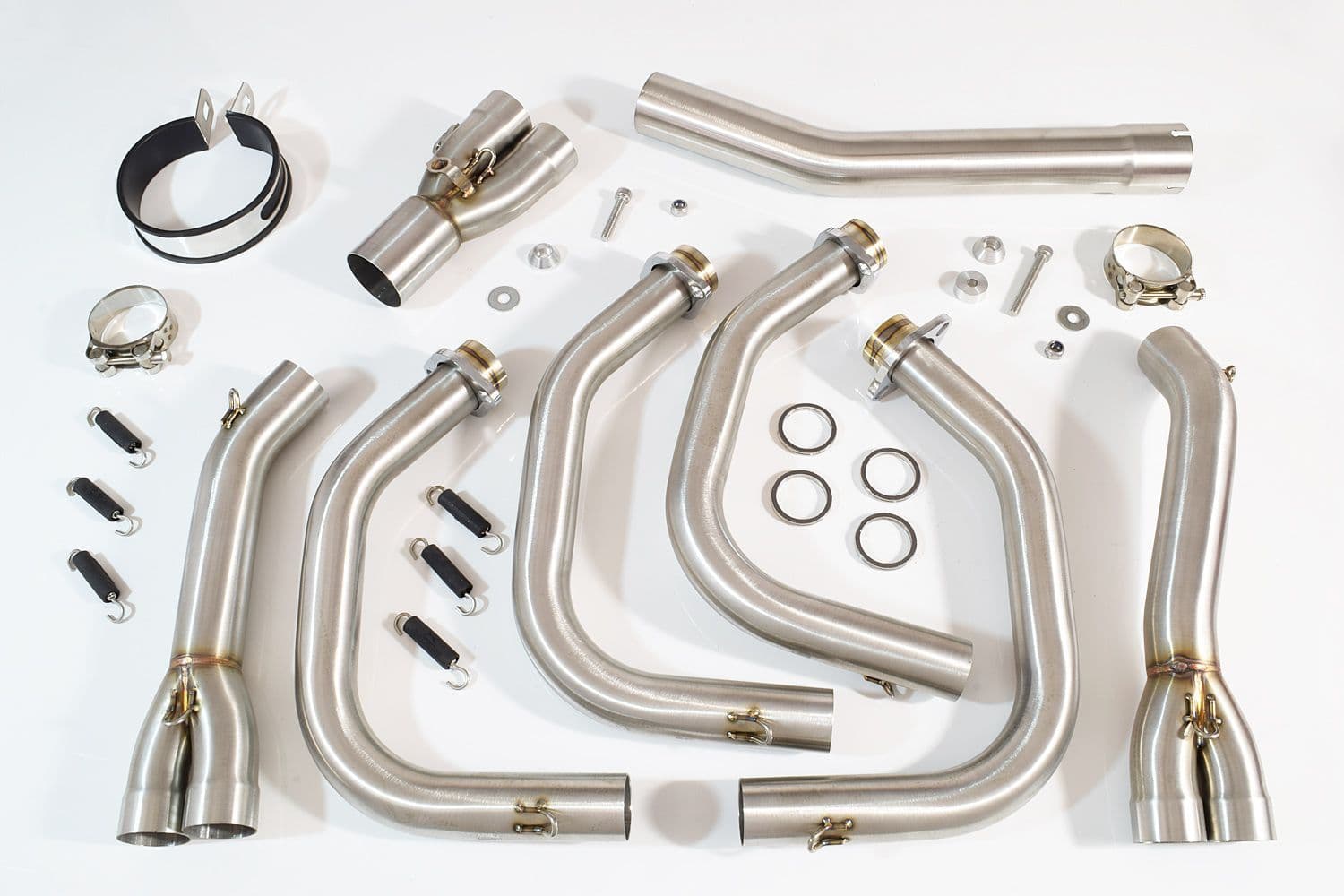 YZF-R6 2003-2005 De-Cat Exhaust System 200mm Round Carbon Silencer