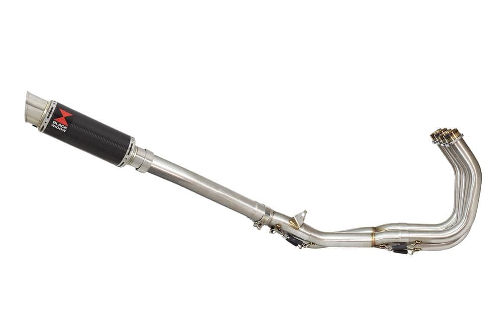 YZF-R6 2003-2005 De-Cat Exhaust System 230mm Round Carbon Silencer