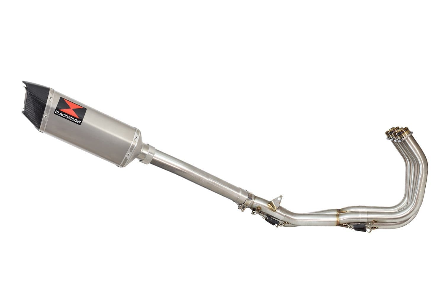 YZF-R6 2003-2005 De-Cat Exhaust System 300mm Hexagonal Stainless