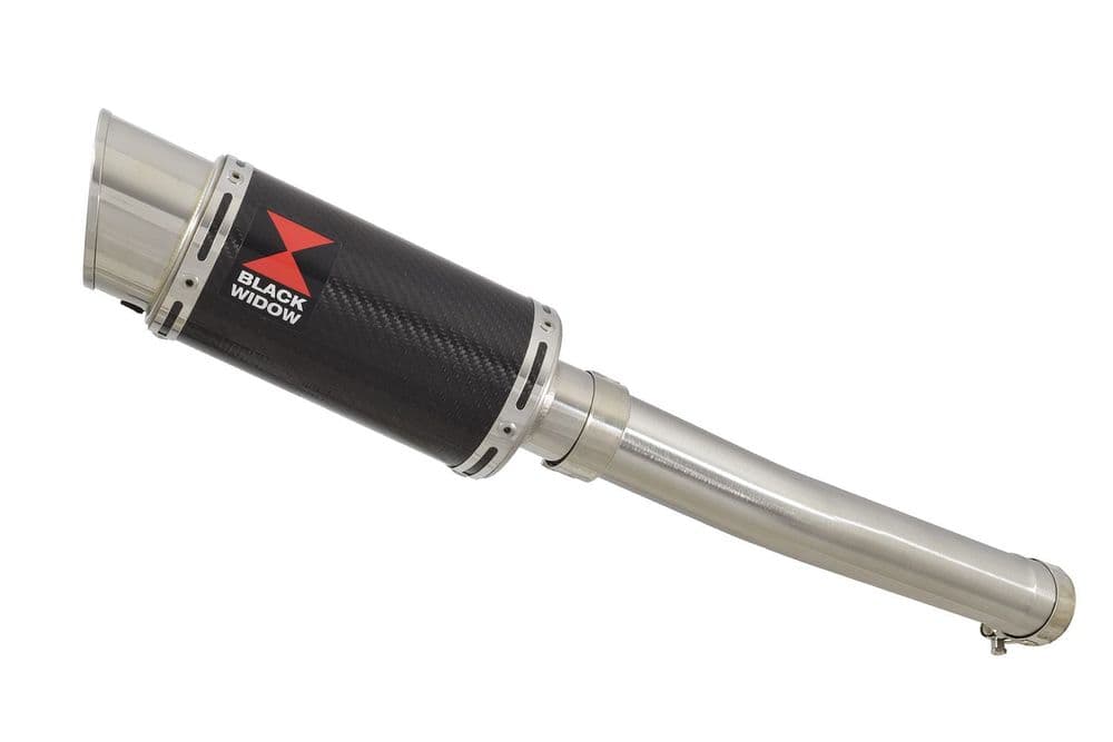 YZF-R6 2003-2005 Exhaust Silencer Kit 200mm Round Carbon