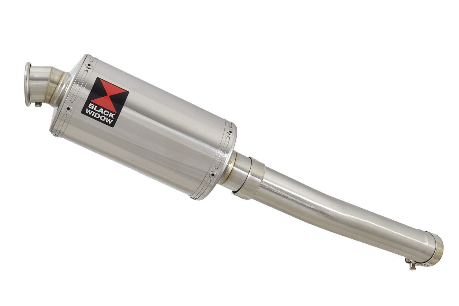 YZF-R6 2003-2005 Exhaust Silencer Kit 230mm Oval Stainless