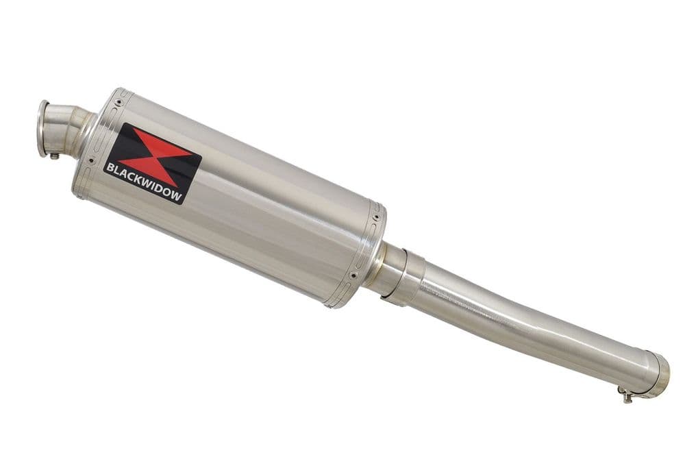 YZF-R6 2003-2005 Exhaust Silencer Kit 300mm Oval Stainless