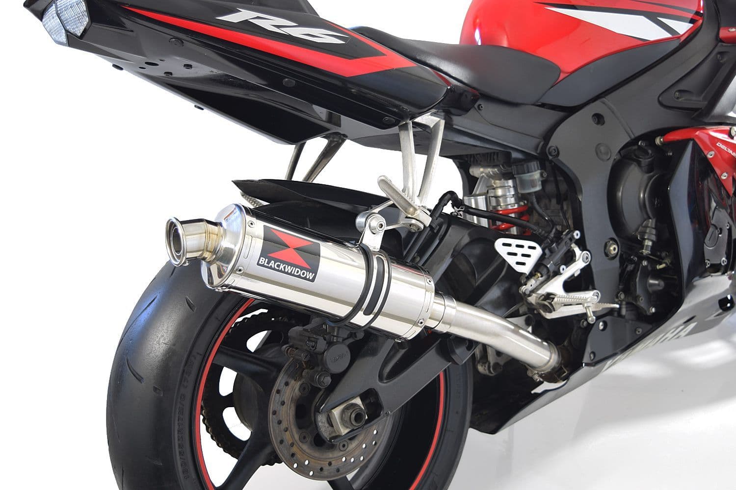 YZF-R6 2003-2005 Exhaust Silencer Kit 300mm Round Stainless