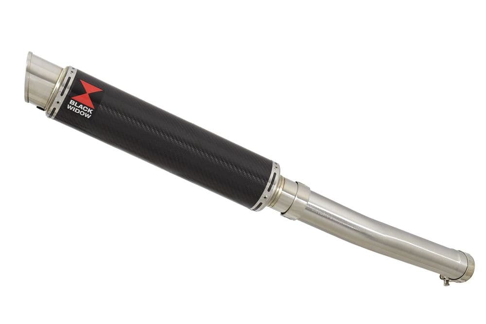 YZF-R6 2003-2005 Exhaust Silencer Kit 350mm GP Round Carbon
