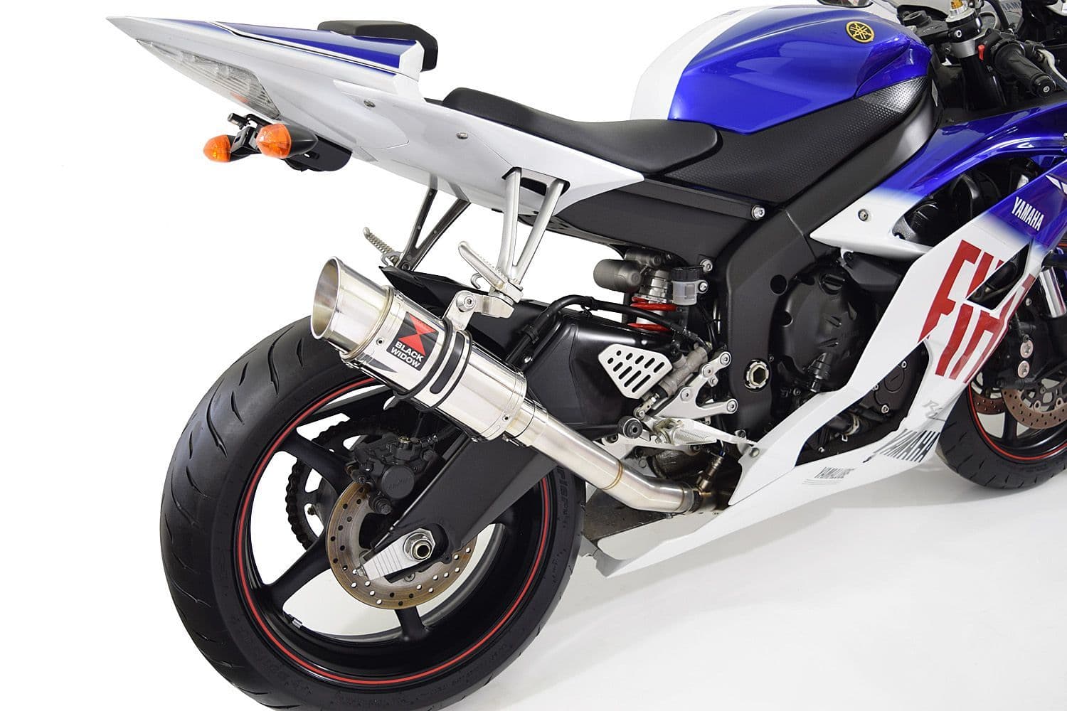YZF - R6 2006 - 2025 RJ27 De Cat High Level Exhaust System 200mm Round ...