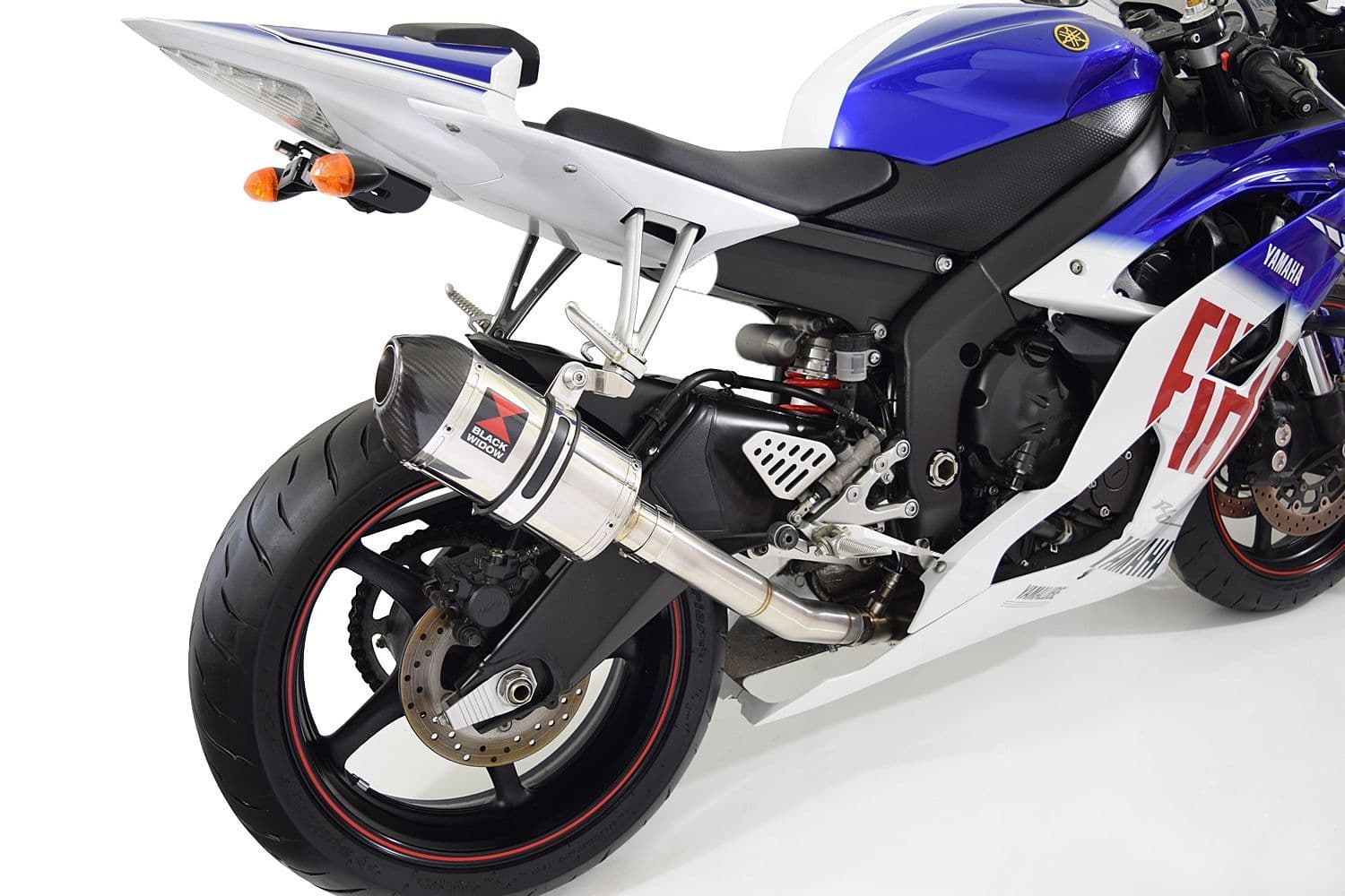 YZF - R6 2006 - 2025 RJ27 High Level Silencer Kit 200mm Oval Stainless ...