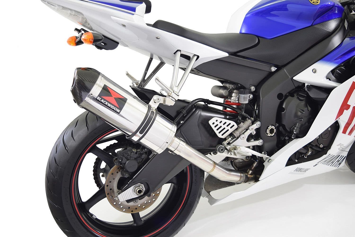 YZF - R6 2006 - 2025 RJ27 High Level Silencer Kit 300mm Oval Stainless ...