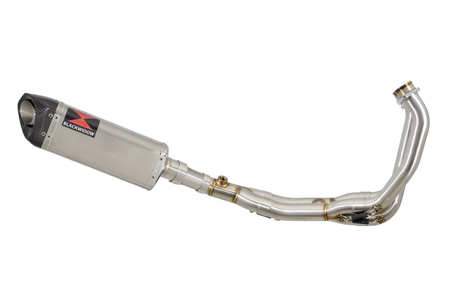 YZF - R6 2006 - 2025 RJ27 Race De-Cat Exhaust System 300mm Tri