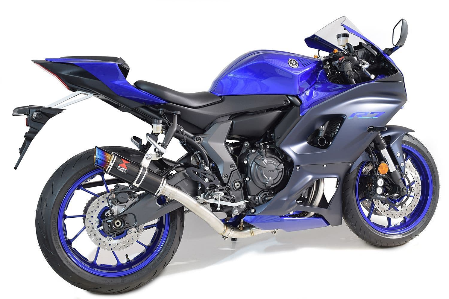 YZF - R7 2021 - 2024 De - Cat High Level Exhaust System 230mm