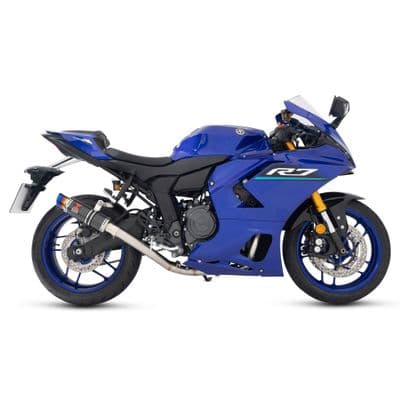 YZF-R7 2026 High Level De-Cat Exhaust System 230 mm Round Silencer CL23R