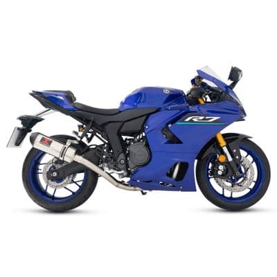 YZF-R7 2026 High Level De-Cat Exhaust System 300 mm Oval Silencer 300ST
