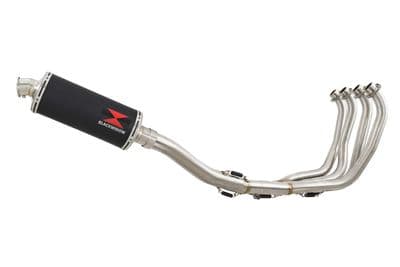 YZF1000 R Thunderace 1996-2003 Exhaust System 300mm Oval Black Stainless Silencer