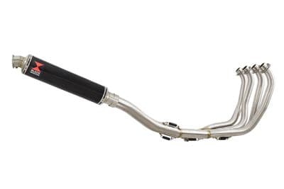 YZF1000 R Thunderace 1996-2003 Exhaust System 350mm Round Black Stainless Silencer
