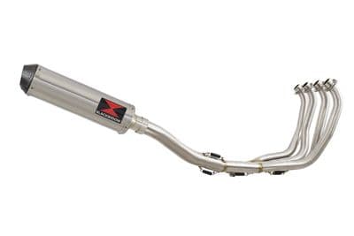 YZF1000 R Thunderace 1996-2003 Exhaust System 370mm Round Stainless Carbon Silencer