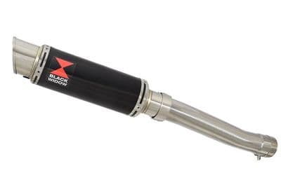 YZF750R YZF750 Exhaust Silencer Kit 230mm GP Round Black Stainles