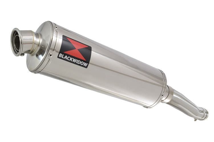 YZF750R YZF750 Exhaust Silencer Kit 400mm Oval Stainless