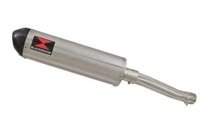 YZF750R YZF750 Exhaust Silencer Kit 400mm Oval Stainless Carbon Tip
