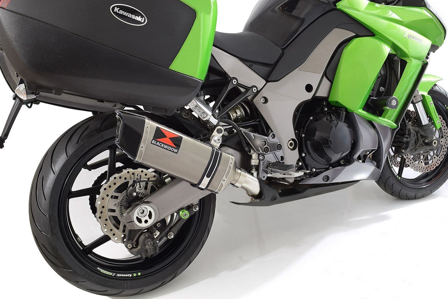 Z 1000 / SX 2010 - 2019 with Panniers 4 - 2 Exhaust System 300 mm