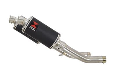 Z 1000 ZR1000A 2003 - 2006 4 - 2 Exhaust Link Pipe 230 mm Oval Silencer BN23V