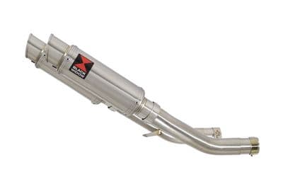 Z 1000 ZR1000A 2003 - 2006 4 - 2 Exhaust Link Pipe 230 mm Round Silencer 230SR