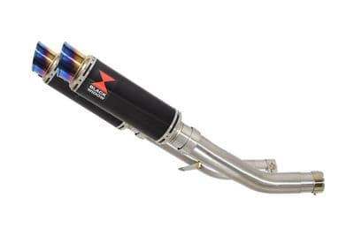 Z 1000 ZR1000A 2003 - 2006 4 - 2 Exhaust Link Pipe 230 mm Round Silencer BL23R