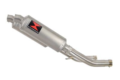 Z 1000 ZR1000A 2003 - 2006 4 - 2 Exhaust Link Pipe 300 mm Hexagonal Silencer UN30H