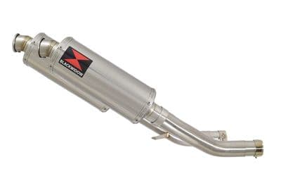 Z 1000 ZR1000A 2003 - 2006 4 - 2 Exhaust Link Pipe 300 mm Round Silencer SN30R