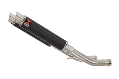 Z 1000 ZR1000A 2003 - 2006 4 - 2 Exhaust Link Pipe 350 mm Round Silencer CG35R