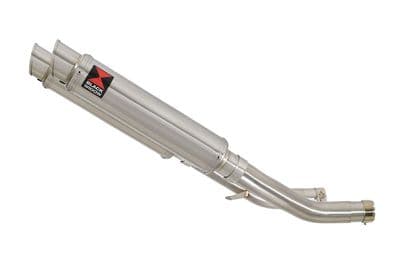 Z 1000 ZR1000A 2003 - 2006 4 - 2 Exhaust Link Pipe 350 mm Round Silencer SG35R