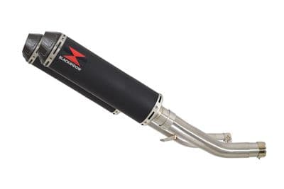 Z 1000 ZR1000A 2003 - 2006 4 - 2 Exhaust Link Pipe 370 mm Round Silencer BC37R