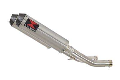 Z 1000 ZR1000A 2003 - 2006 4 - 2 Exhaust Link Pipe 370 mm Round Silencer SC37R