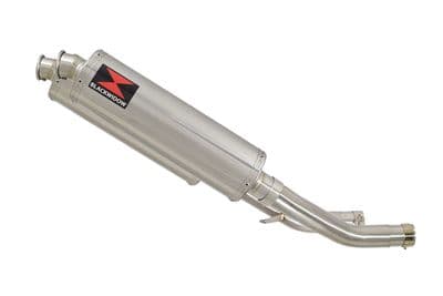 Z 1000 ZR1000A 2003 - 2006 4 - 2 Exhaust Link Pipe 400 mm Oval Silencer 400SS